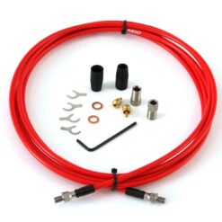 KIT DE CABLE HIDRAULICO ENTRADA VERTICAL ROJO