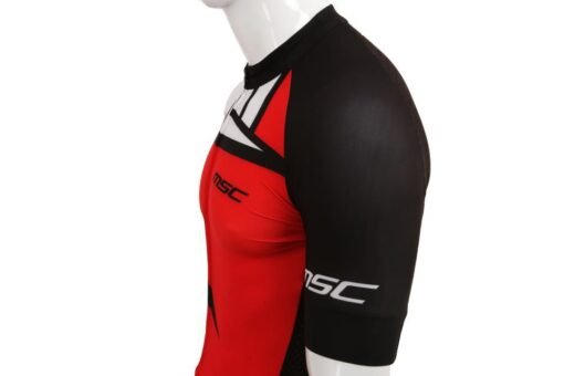 MAILLOT CORTO PRO RACE MSC ROJO/NEGRO T-S