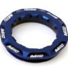 TAPA DE CASSETTE SINGLE SPEED ALU6061T4 12T AZUL