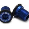 TORNILLO PEDALIER TIPO ISSIS M15x14 ALU AZUL 2uds