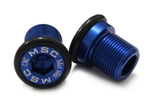 TORNILLO PEDALIER TIPO ISSIS M15x14 ALU AZUL 2uds