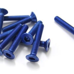 TORNILLOS ALU7075T6 M6X35 10UNI AZUL