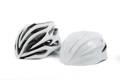 CASCO ROAD PRO INMOLD T-S/M BLANCO/NEGRO 55/58