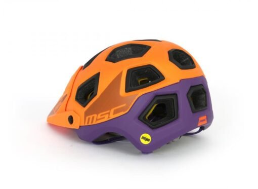 CASCO MIPS ENDURO T-S/M  55-58  NARANJA/LILA