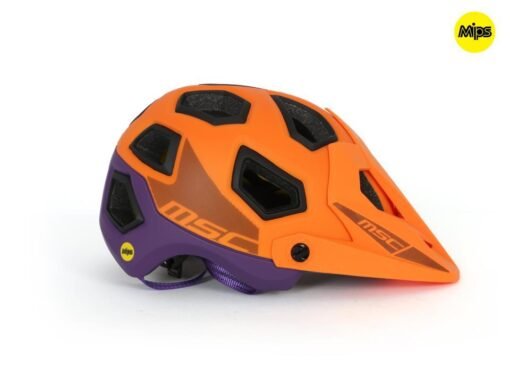 CASCO MIPS ENDURO T-S/M  55-58  NARANJA/LILA