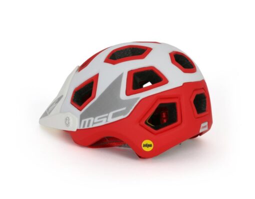 CASCO MSC MIPS ENDURO T-M/L 58-61cm  BLANCO/ROJO