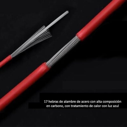 KIT CABLE CAMBIO C/ FUNDA 4mm NE