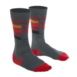 CALCETINES HG HALLERBOS SOCKS T-S DARK-GRAY/RED