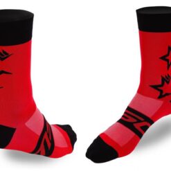 CALCETINES MSC FIVE STARS ROJO 1PAR T-L/XL