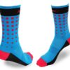 CALCETINES MSC FLAMINGO AZUL/ROSA 1PAR T-S/M