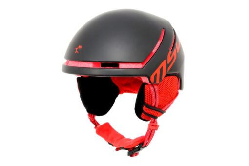 CASCO MSC SNOW INMOLD T-S/M 55-58cm  NEGRO/ROJO