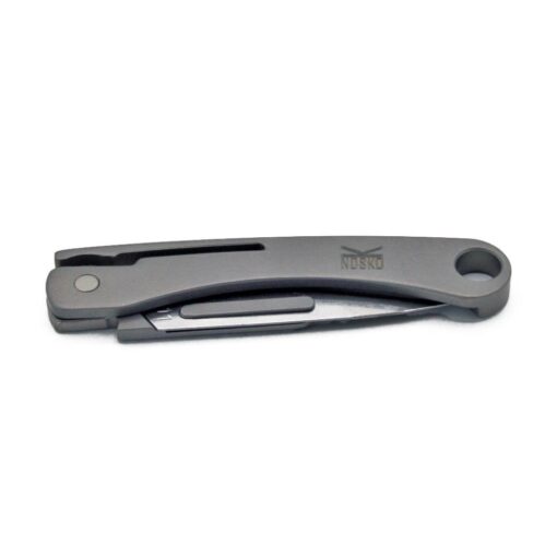 CUCHILLO PLEGABLE CAMPING TITANIO GR5 / ACERO INOX