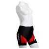 CULOTTE CORTO CLAUDIA PRO MSC ROJO/NEGRO T-XS