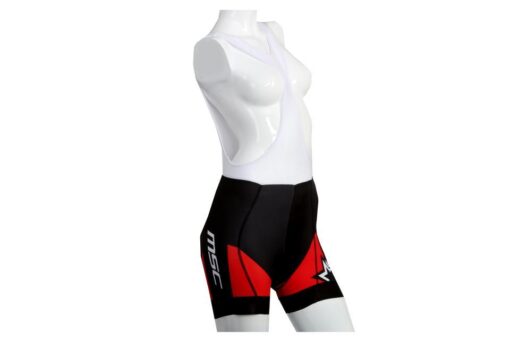 CULOTTE CORTO CLAUDIA PRO MSC ROJO/NEGRO T-XS