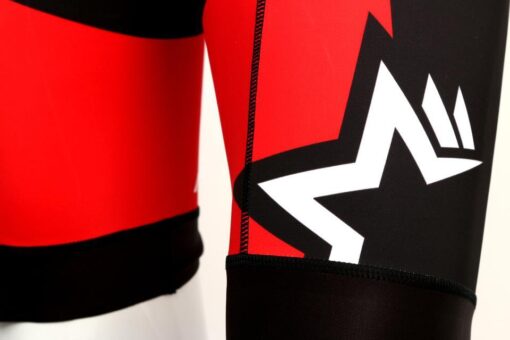 CULOTTE CORTO PRO RACE MSC ROJO/NEGRO T-L