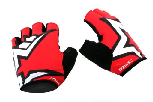 GUANTES MSC CONTROL XC CORTOS ROJOS T-M