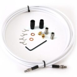 KIT DE CABLE HIDRAULICO ENTRADA VERTICAL BLANCO