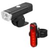 KIT LUCES LED FRONTAL TRASERA 200-30LM 800-400MAH