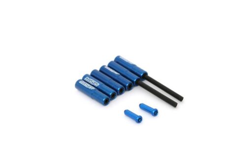 KIT TOPES DE FRENO ALU7075T6 CON GUIA AZUL