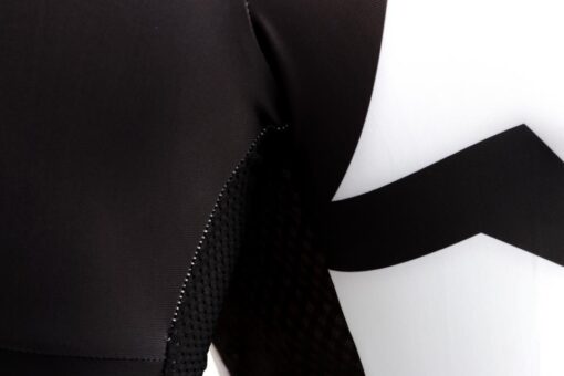 MAILLOT CORTO PRO RACE MSC BLANCO/NEGRO T-L