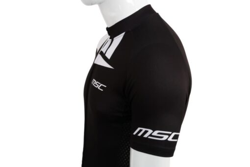 MAILLOT CORTO XCRACE MSC NEGRO/BLANCO T-S