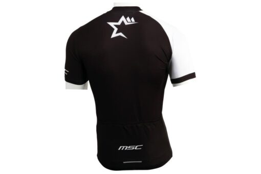 MAILLOT CORTO XCRACE MSC NEGRO/BLANCO T-XS