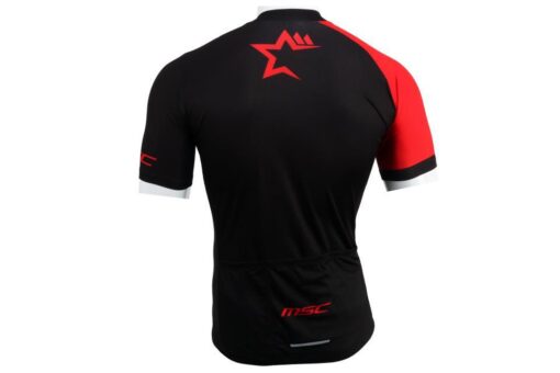 MAILLOT CORTO XCRACE MSC ROJO/NEGRO T-XS