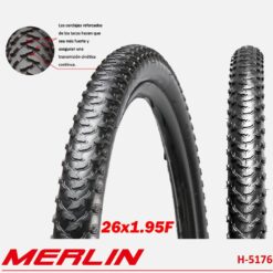 NEUMATICO MERLIN 26x1 95F DINO SKIN S/L 120TPI