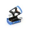 PEDALES PLATAFORMA MSC ALU 6063T5 EJE CRMO BLUE