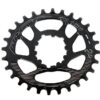 PLATO MSC DIRECT MOUNT SRAM BB30 OVAL 28T NEGRO 0M