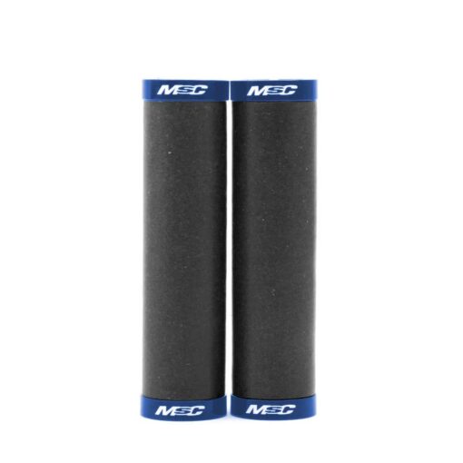PUÑOS SILICONA CON AROS MSC 130MM 32Ø NE/AZ