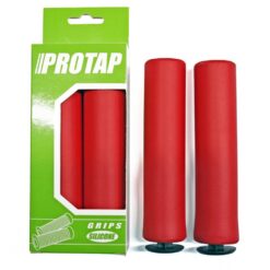 PUÑOS SILICONA PROTAP 130mm Ø32 ROJOS