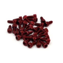 TACOS PEDALES MSC SUPERFLAT ALU7075T6 ROJO