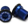 TORNILLO PEDALIER TIPO ISSIS M15x14 ALU AZUL 2uds