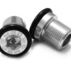 TORNILLO PEDALIER TIPO ISSIS M15x14 ALU PLATA 2uds
