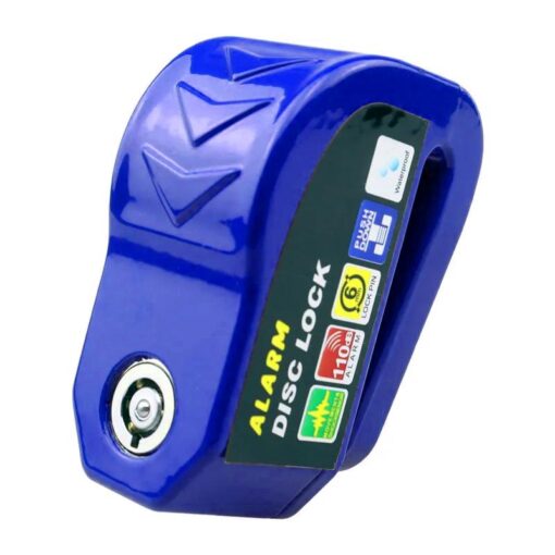 CANDADO DISCO FRENO CON ALARMA E-BIKE/MOTO 6mm AZ