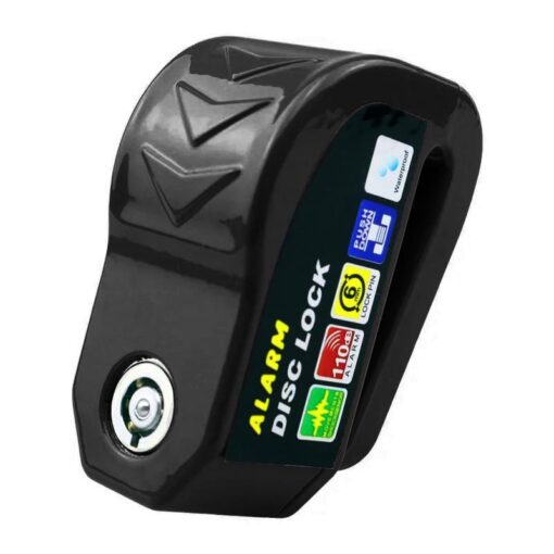 CANDADO DISCO FRENO CON ALARMA E-BIKE/MOTO 6mm NE