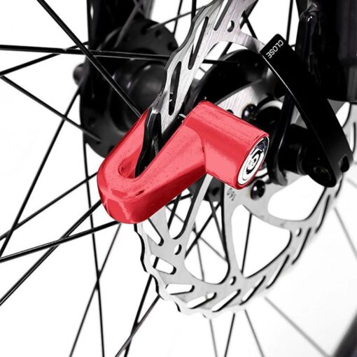 CANDADO DISCO FRENO E-BIKE/MOTO 6mm NEGRO