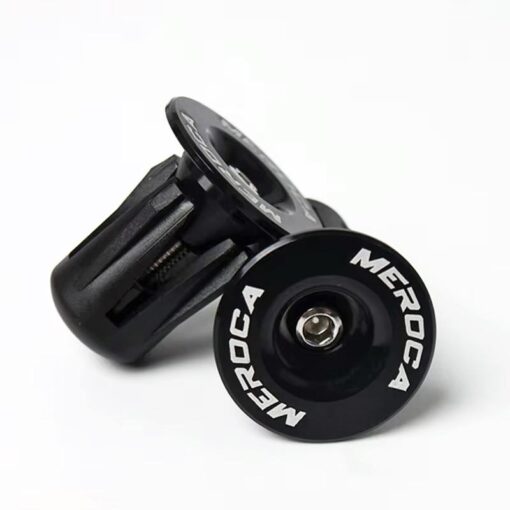 TAPONES/TOPES MANILLAR ALUM  NEGROS  1 PAR